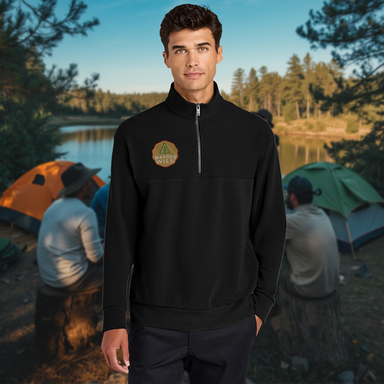Wander Wild Quarter-Zip Pullover