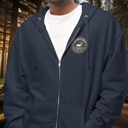 The 1897 Olympic Forest Premium Zip Hoodie