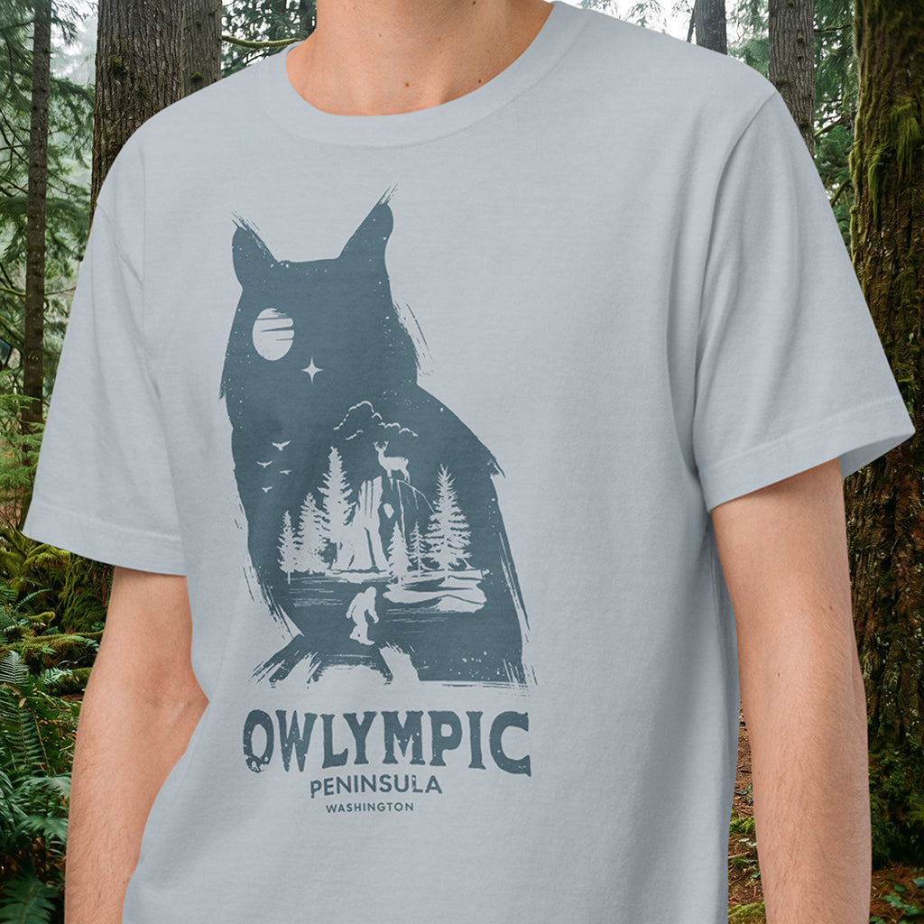 The "Owlympic" Peninsula Oversized Heavyweight Tee