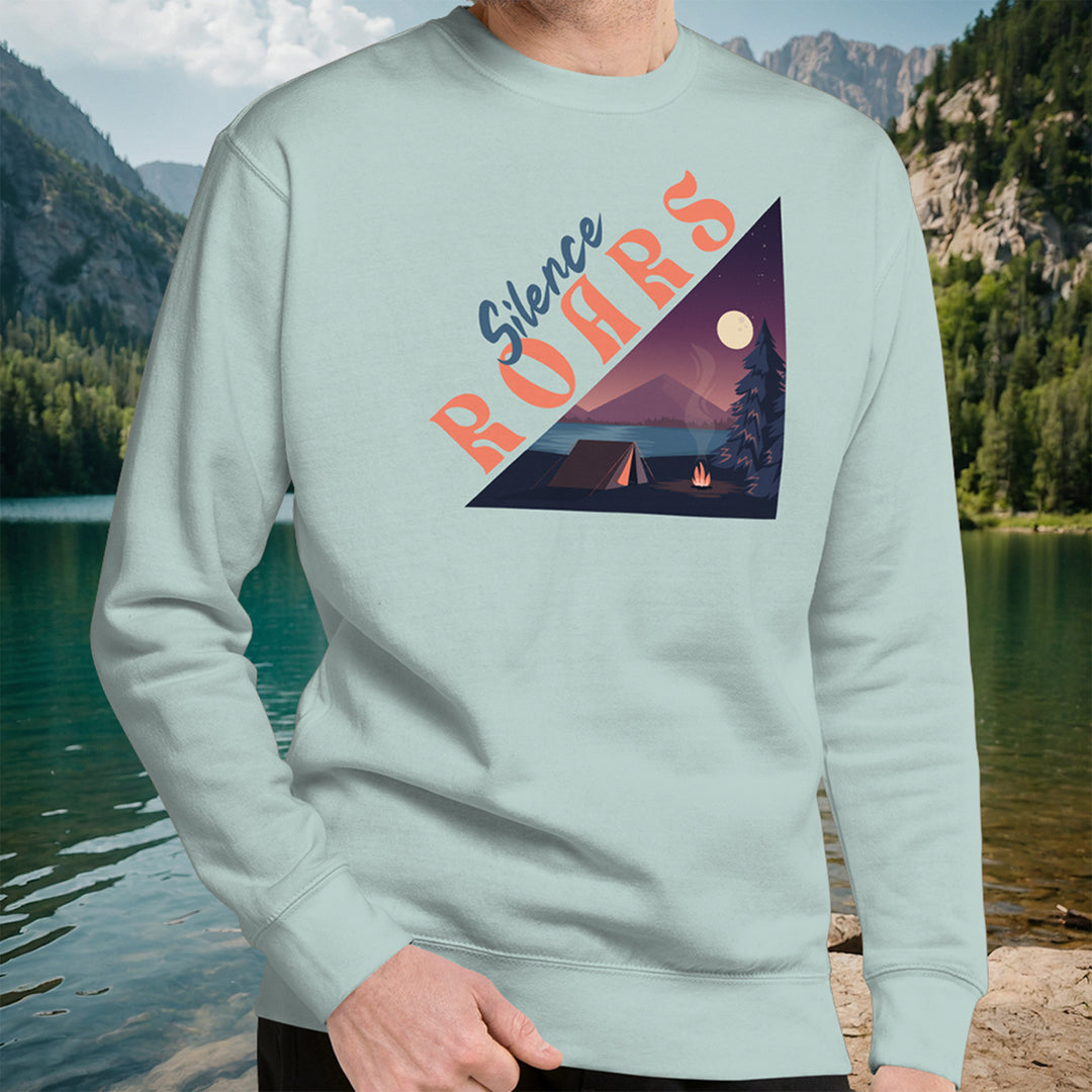 Silent Camp Crewneck Sweatshirt