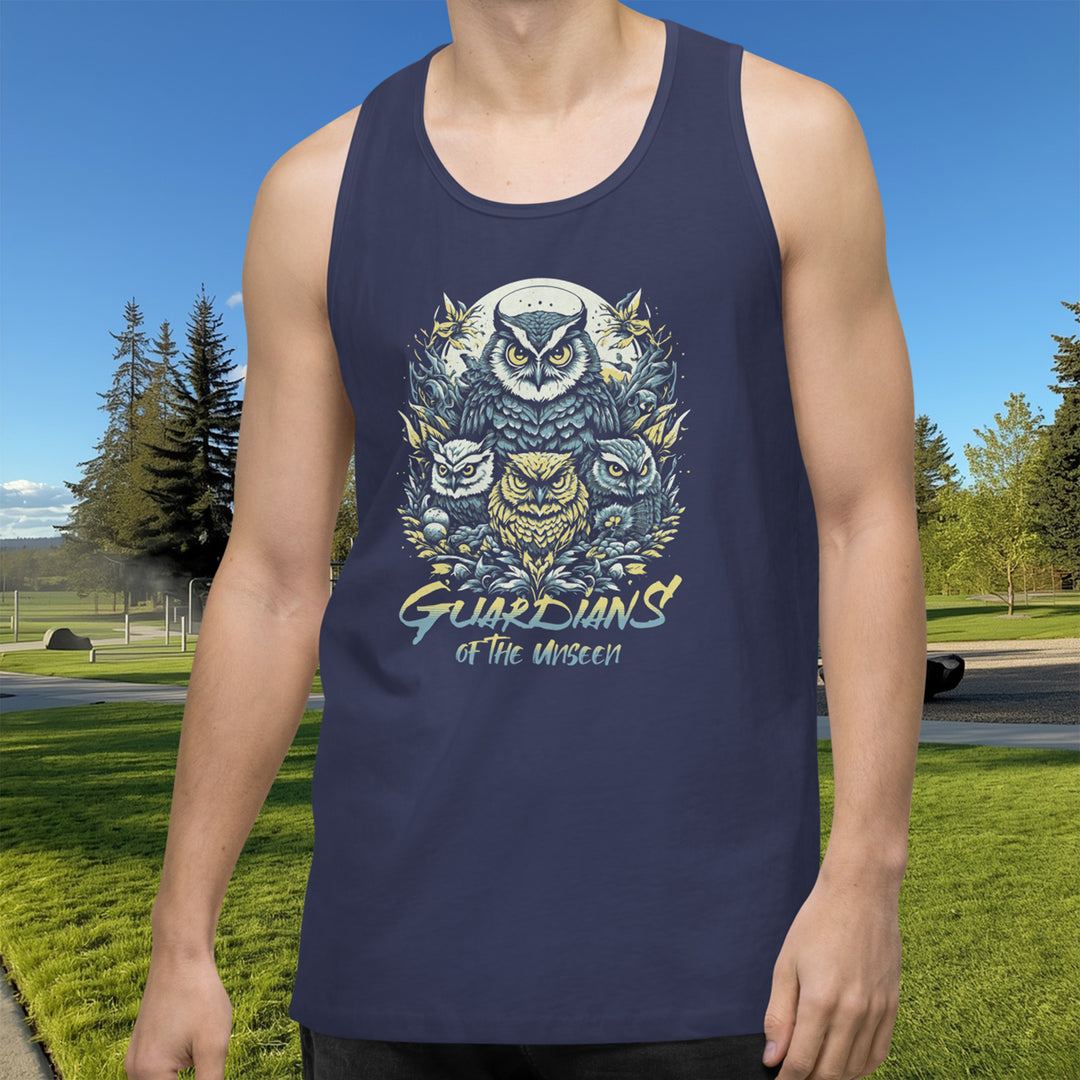 Guardians of the Unseen Tank – Owl Design