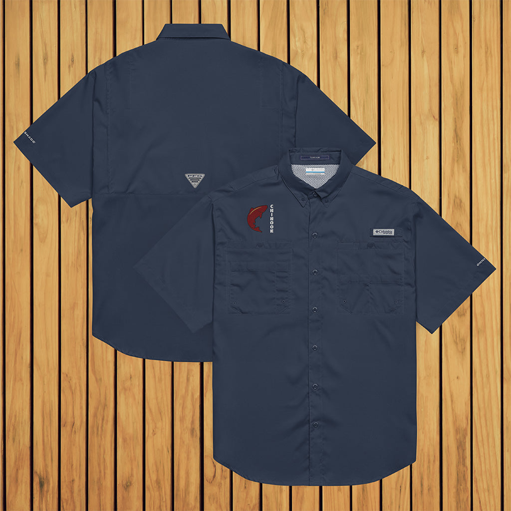 Columbia PFG Chinook Embroidered Guide Shirt