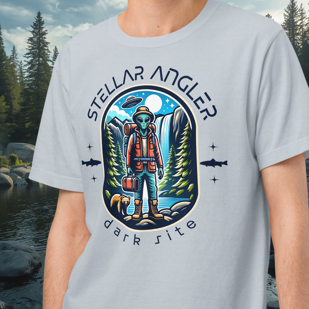 The Stellar Angler Dark Site Tee