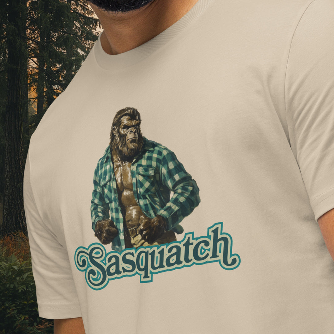 Sasquatch, Zaddy of the Hoh Rainforest Eco-Friendly T-Shirt