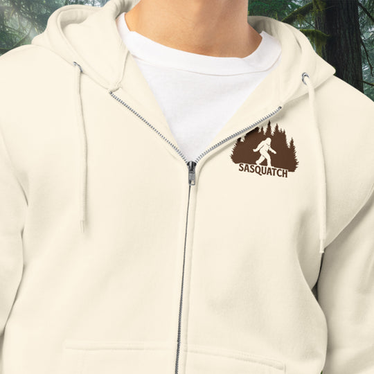 Sasquatch Zip Hoodie – Olympic Myth Fleece