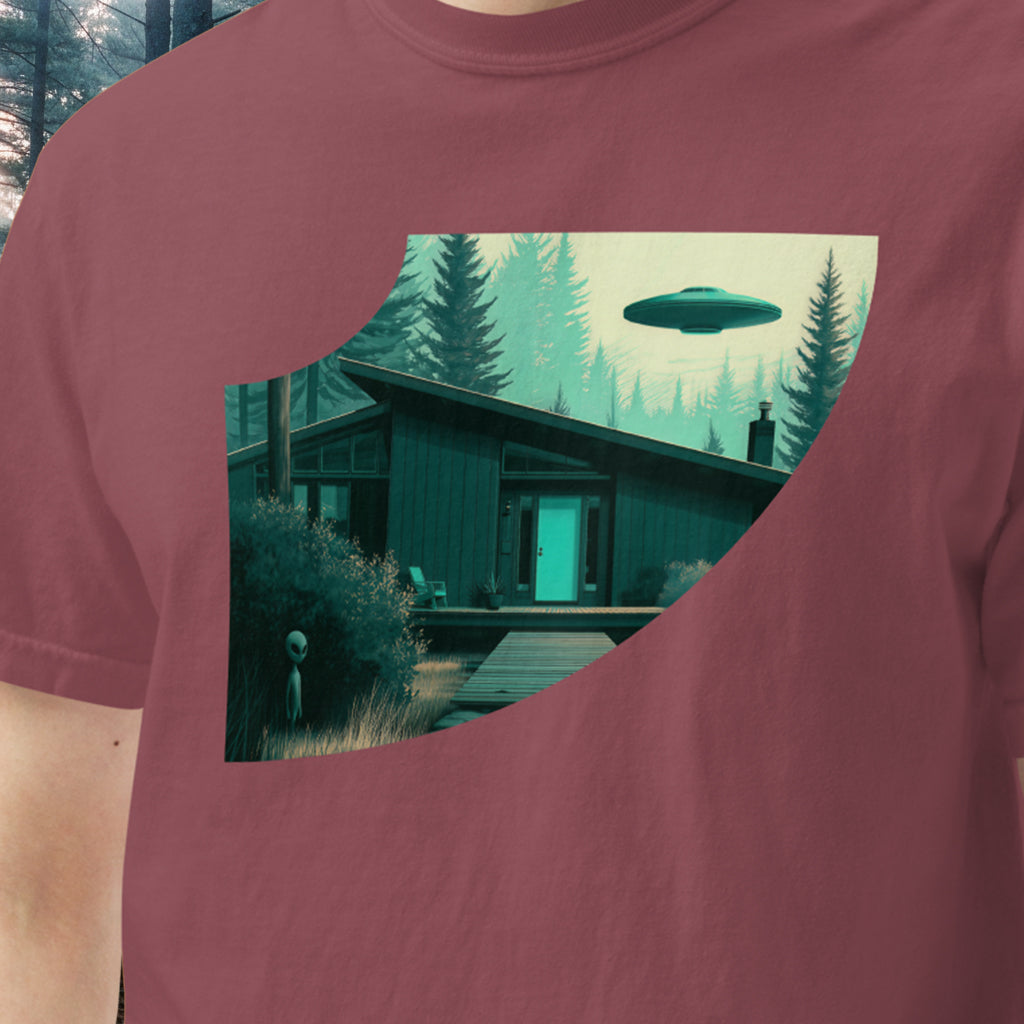 The Mid-Century Strange Visitors Garment-Dyed Tee
