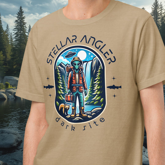 The Stellar Angler Dark Site Tee