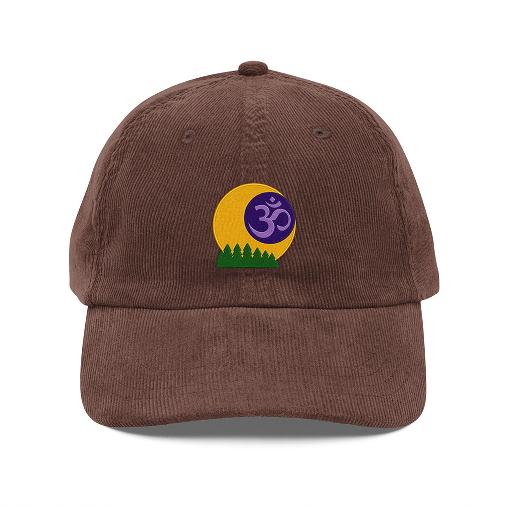 The Forest Om Corduroy Meditation Cap