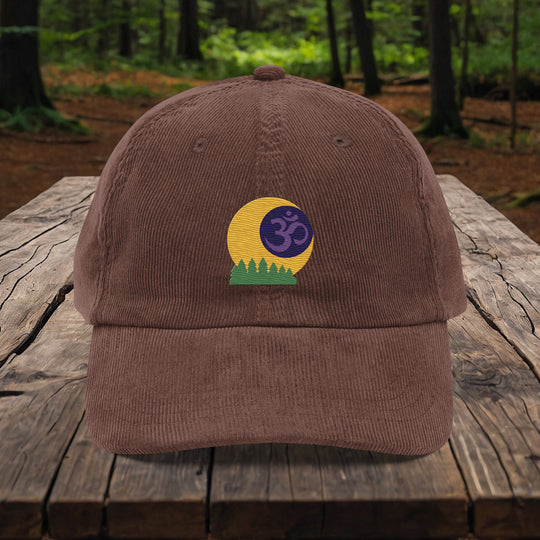 The Forest Om Corduroy Meditation Cap