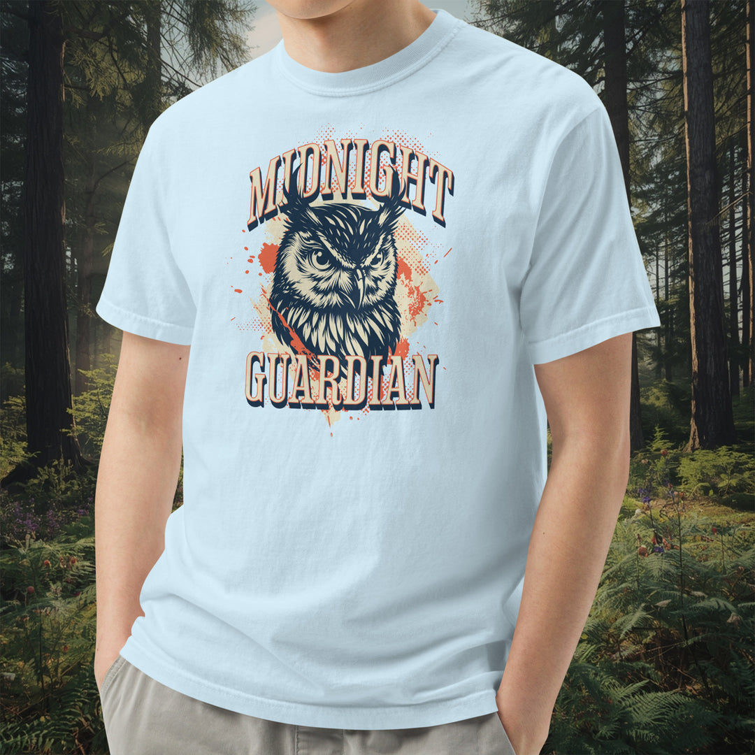 Midnight Guardian Tee – Mystical Owl Design
