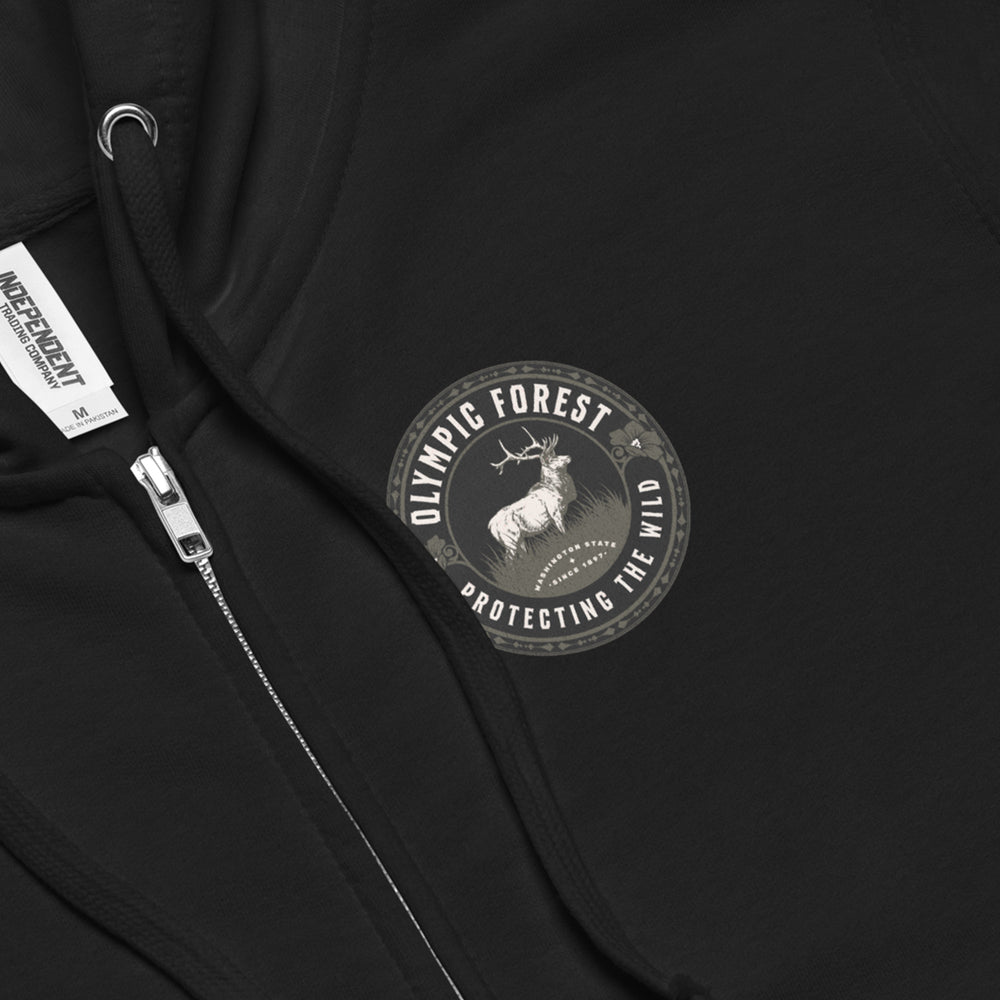 The 1897 Olympic Forest Premium Zip Hoodie