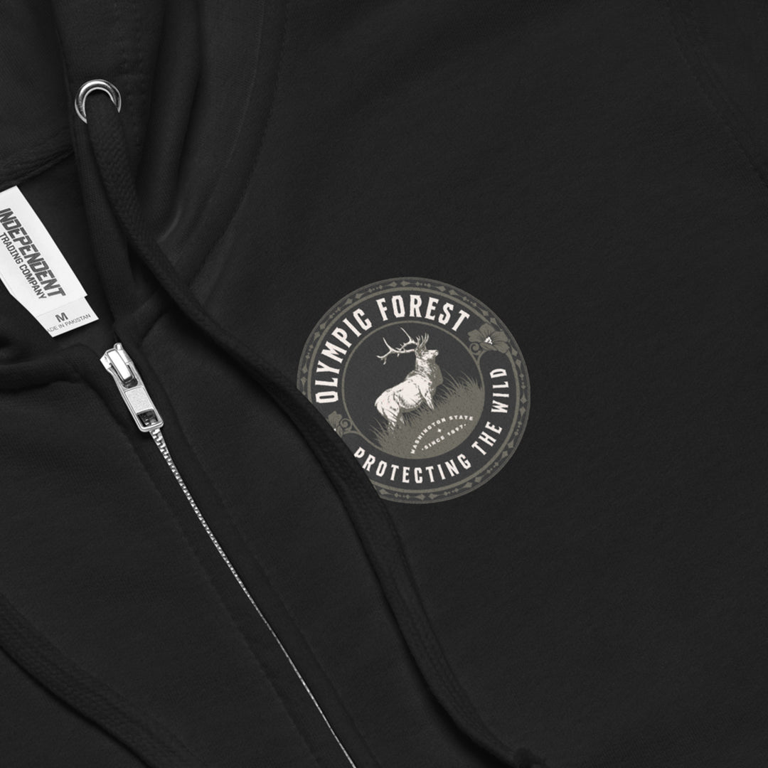 The 1897 Olympic Forest Premium Zip Hoodie