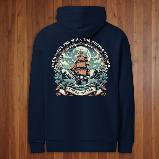 The Stiffened Oak Salish Hoodie
