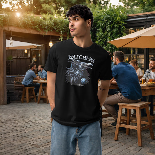 Crow Watchers Tee – Eco-Friendly Recycled Materials