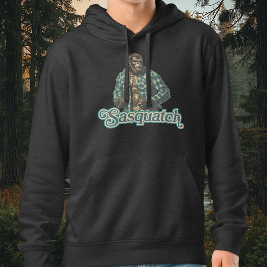Sasquatch, Zaddy of the Hoh Rainforest Organic Mid-Weight Hoodie