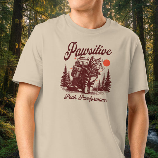 The Peak Purrformance Organic Tee