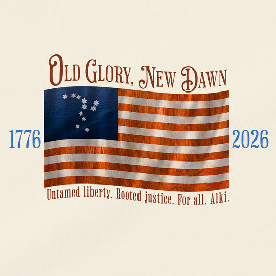 The Alki New Dawn 250th Anniversary Tee