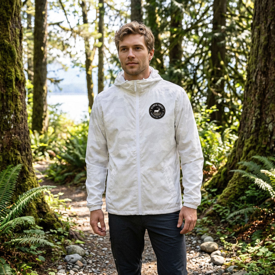 Olympic Forest Windbreaker - Water-Resistant Shield Jacket
