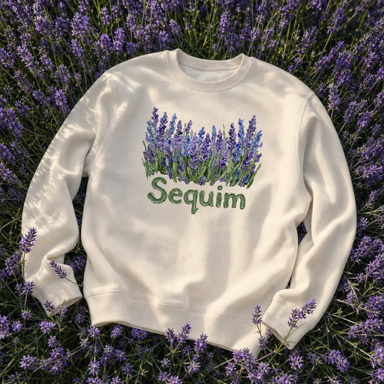 Sequim Lavender Fields Fleece