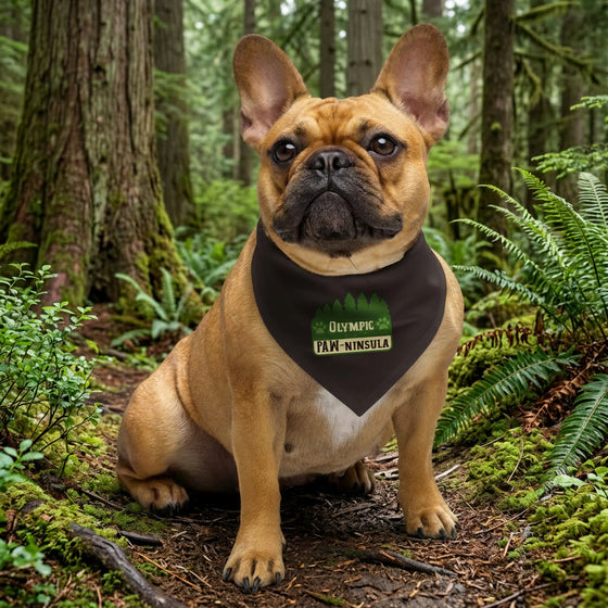Paw-Ninsula Dog Trail Bandana