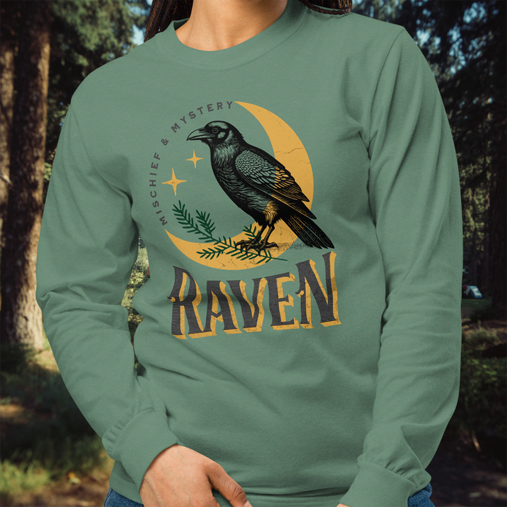 Raven of Mischief & Mystery Long-Sleeve