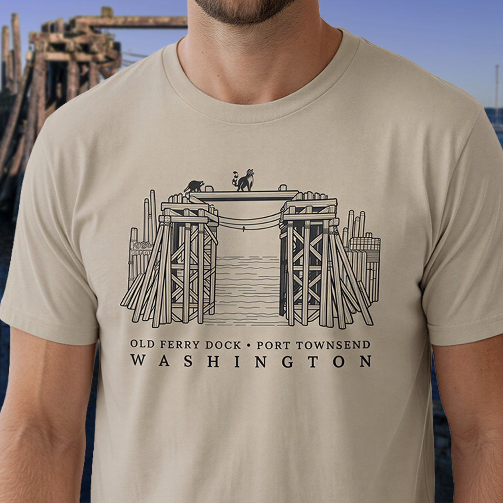 Old Ferry Dock Organic Tee