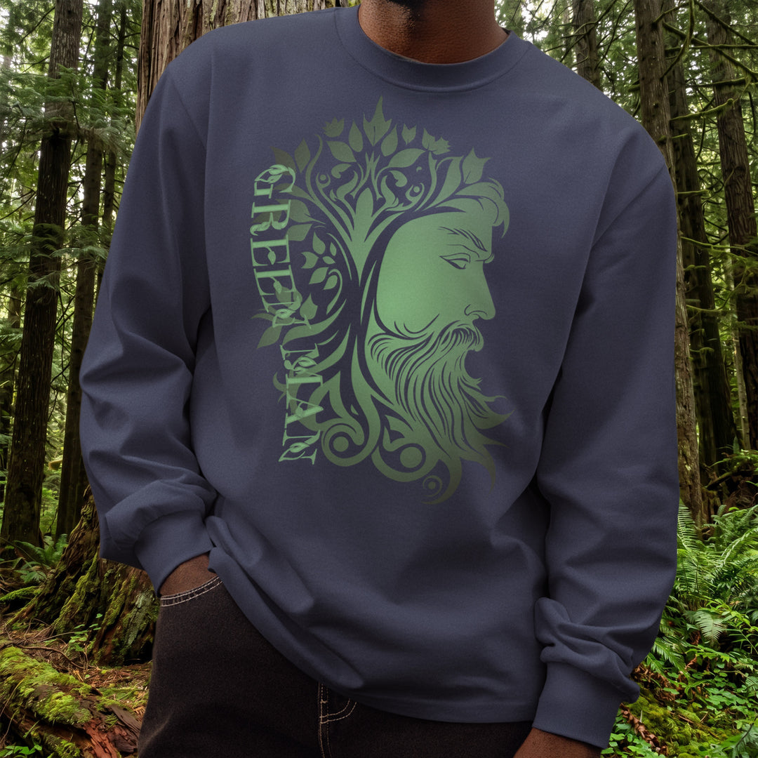 The Green Man Heavyweight Long Sleeve