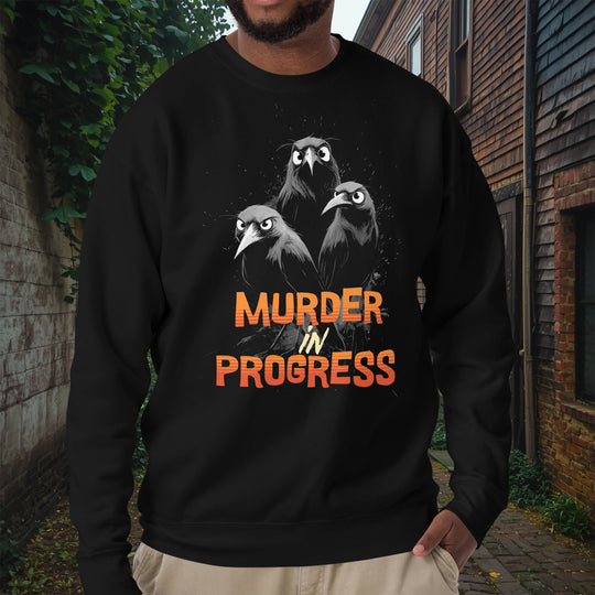Crow Murder Streetwear Sweatshirt