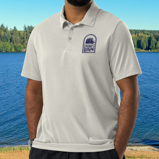 Embroidered Port Ludlow Adidas Polo – Sailboat Design (Recycled Fabric)