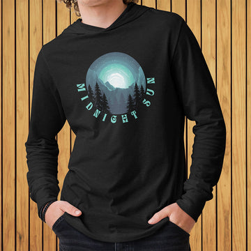 The Midnight Sun Lightweight Hooded Tee
