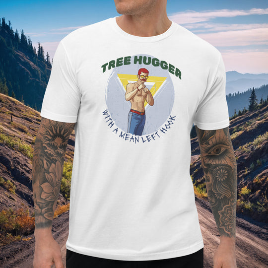 Tree Hugger Tee – With a Mean Left Hook
