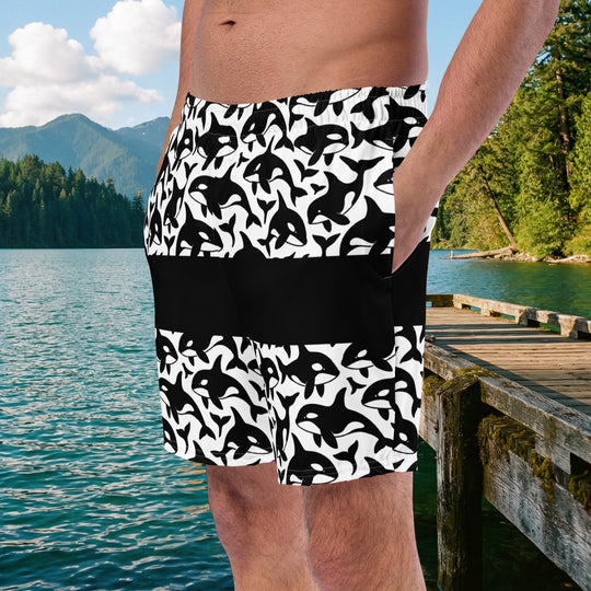 Splash of the Titans Recycled Swim Trunks