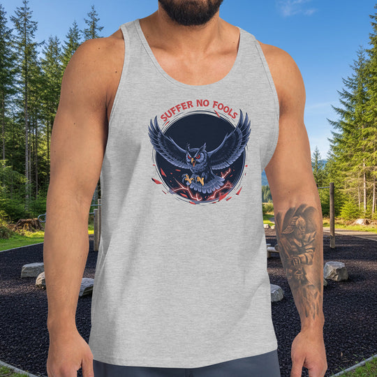 Suffer No Fools Owl Tank Top