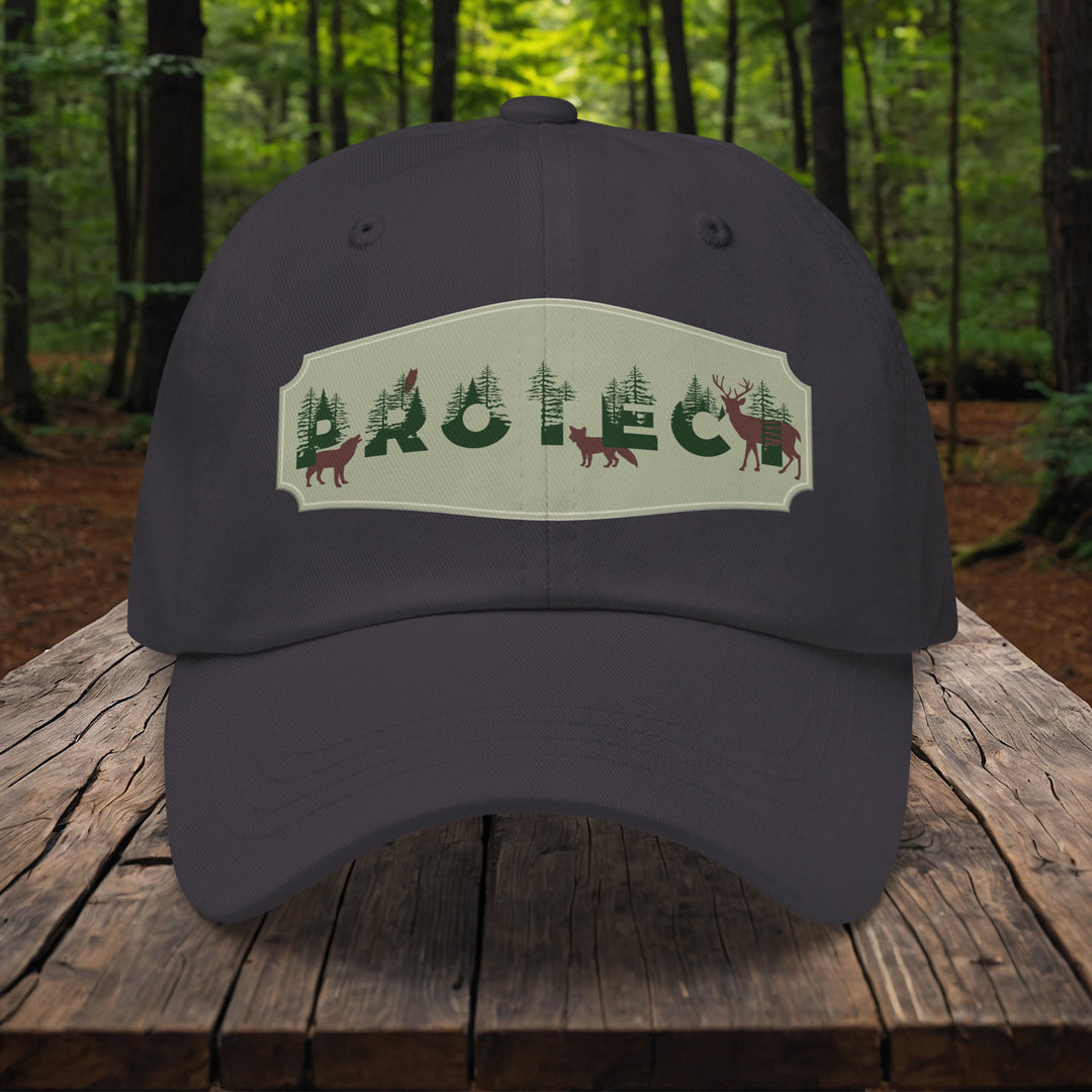Protect the Wild Dad Hat – Olympic Lore Twill