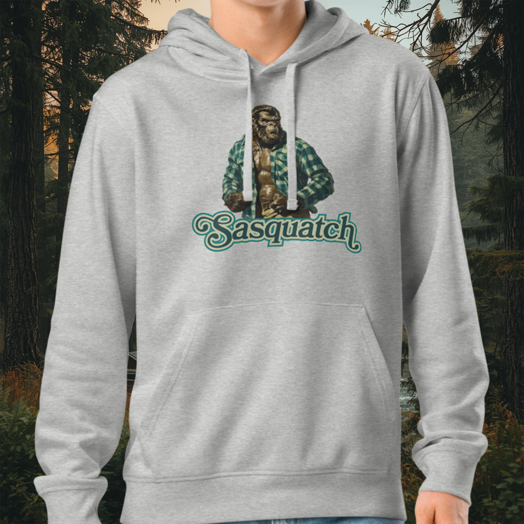 Sasquatch, Zaddy of the Hoh Rainforest Organic Mid-Weight Hoodie