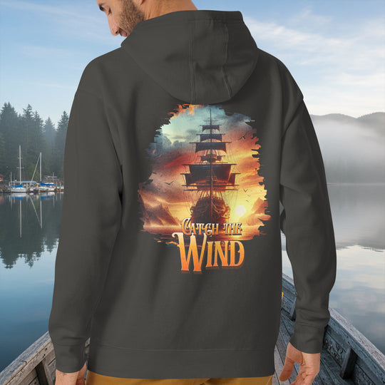 "Catch the Wind" Hoodie – Galleon Ship Streetwear