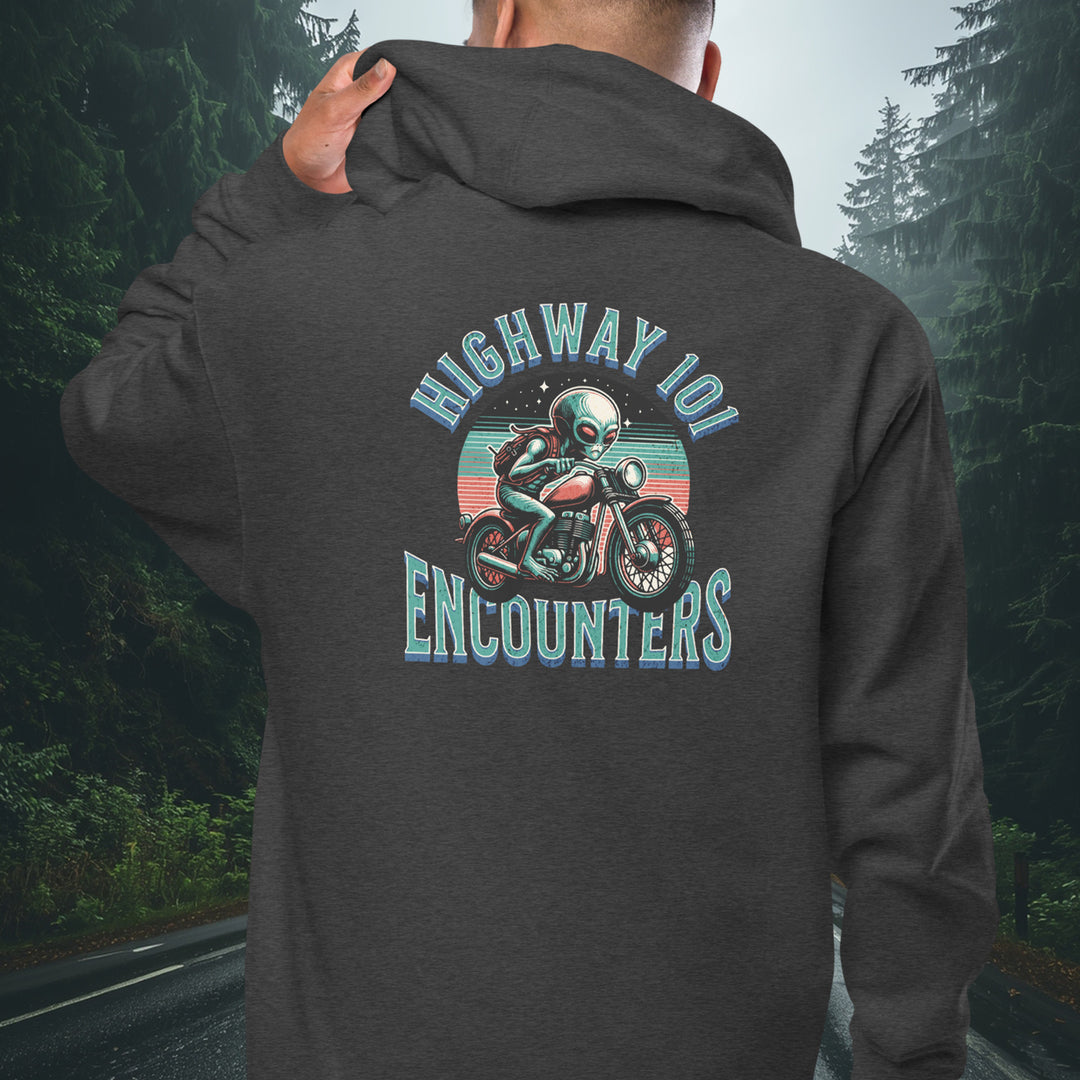 Highway 101 Encounters Zip Hoodie