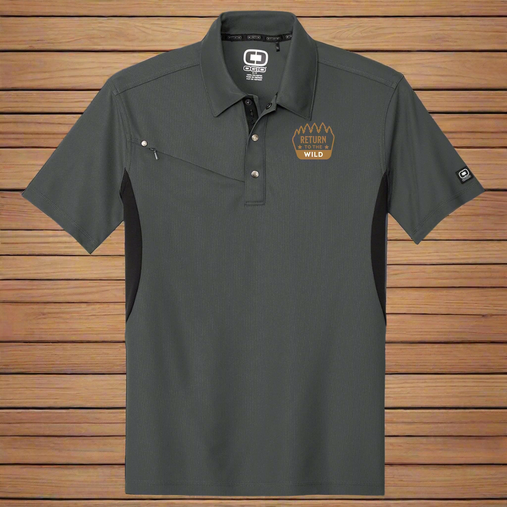Return to the Wild OGIO© Embroidered Polo – Moisture-Wicking