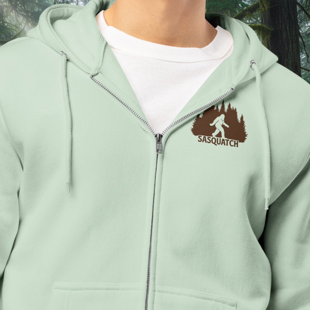 Sasquatch Zip Hoodie – Olympic Myth Fleece
