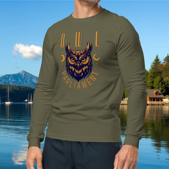 The Owl Parliament Long Sleeve Tee