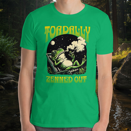 "Toadally Zenned Out" Tee – Olympic Chill Frog