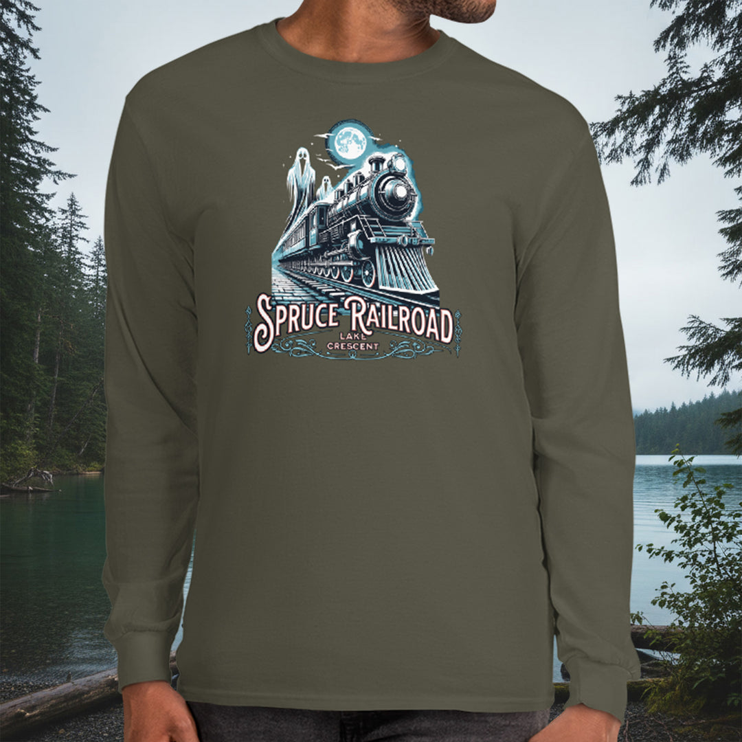 Spruce Railroad Long Sleeve – Ghost Train Tee