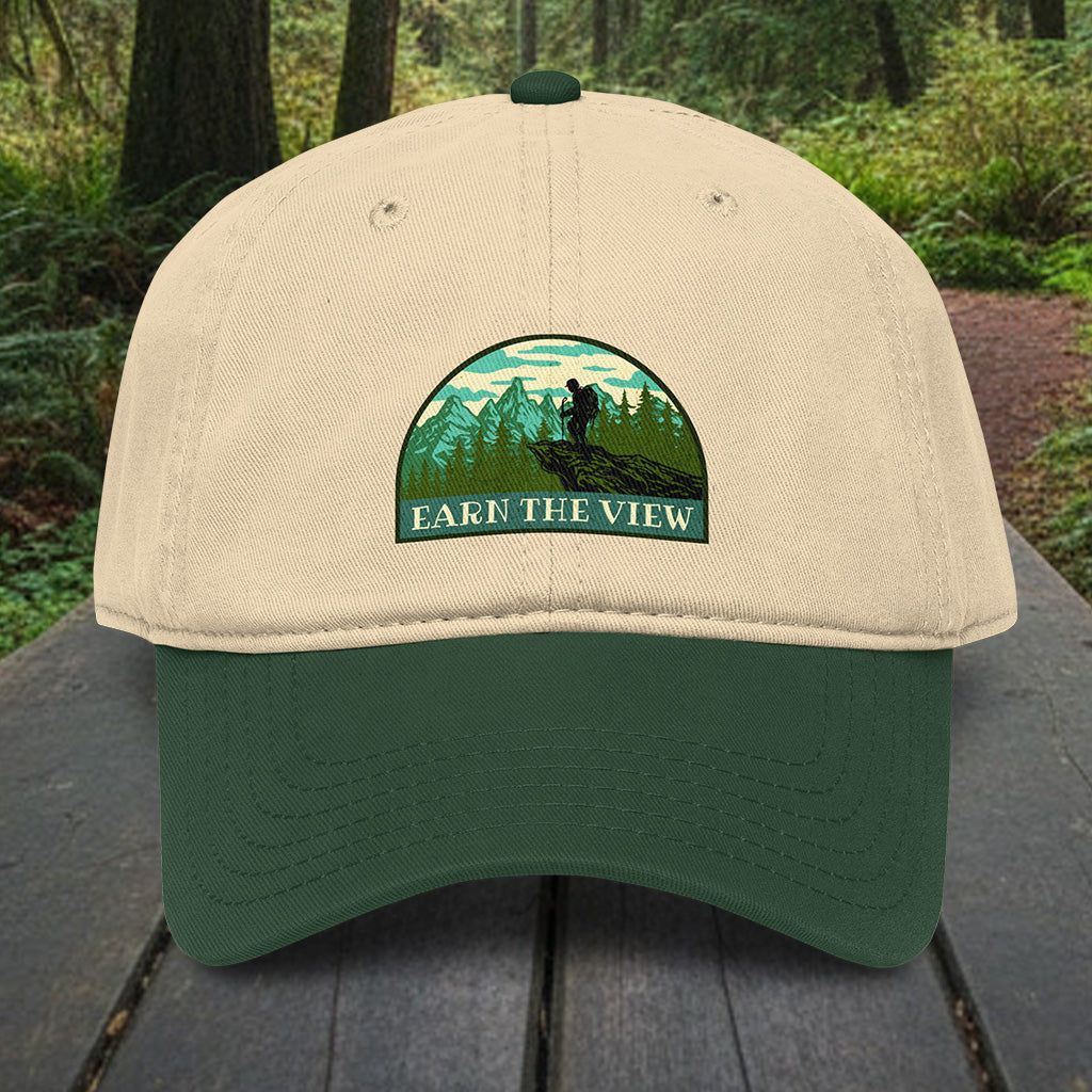 Earned View Washed Twill Cap
