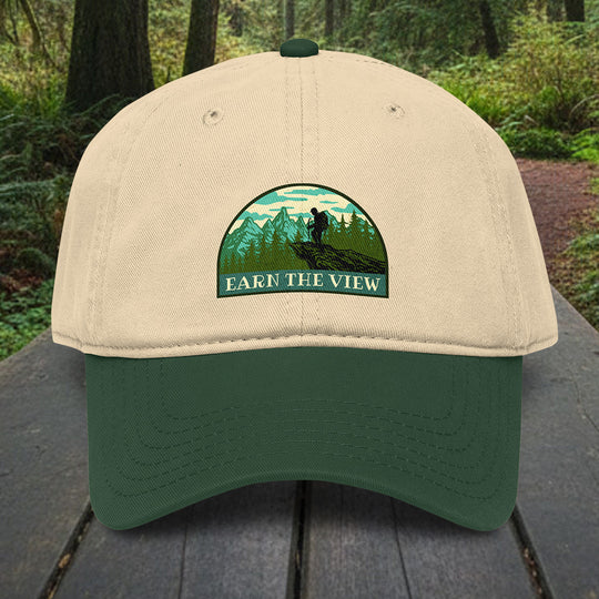 Earned View Washed Twill Cap