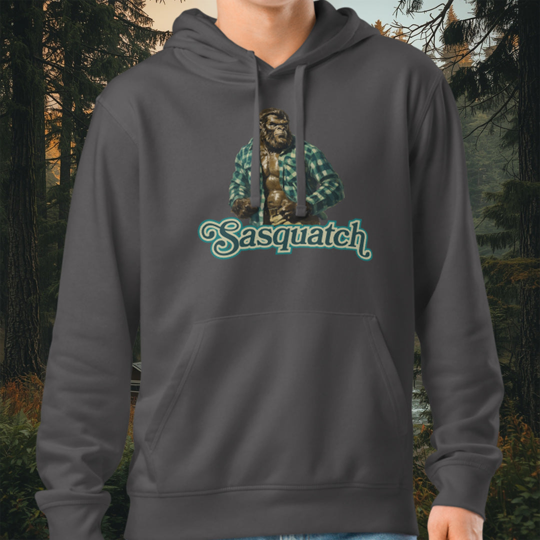 Sasquatch, Zaddy of the Hoh Rainforest Organic Mid-Weight Hoodie