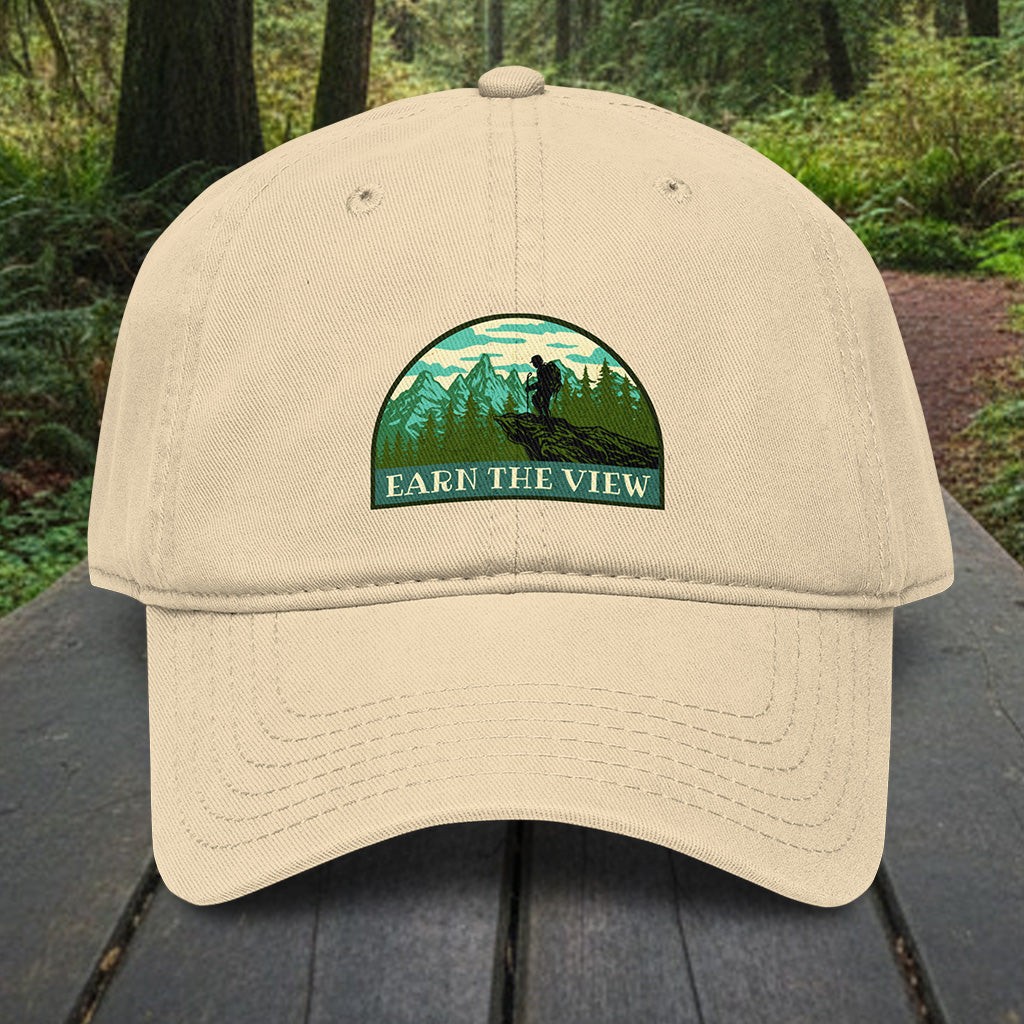 Earned View Washed Twill Cap