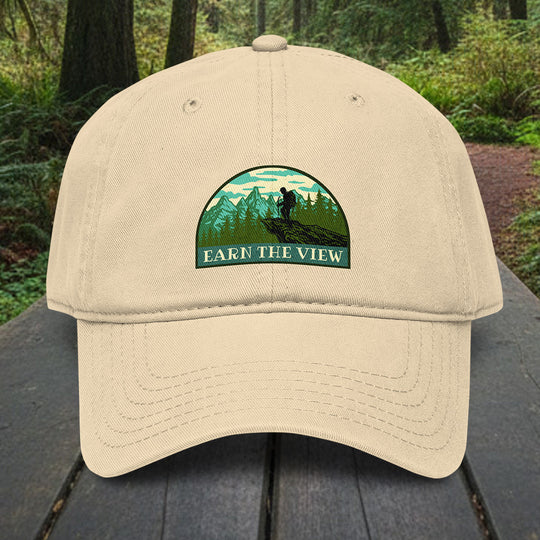 Earned View Washed Twill Cap