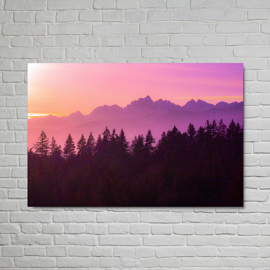 Twilight Olympic Sun Wall Art - Glossy Metal Print