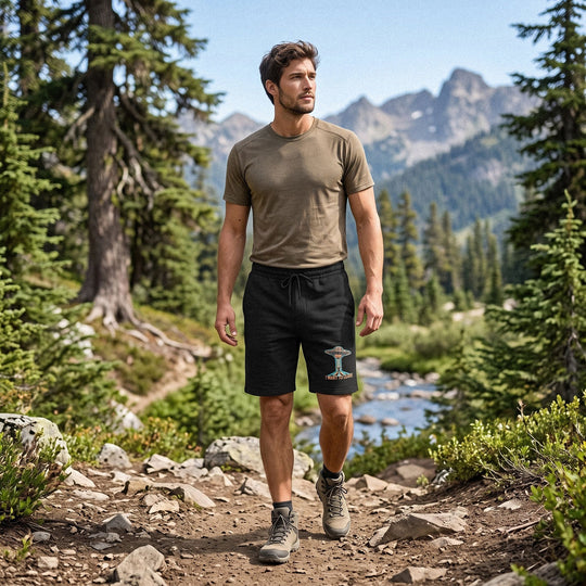 Escape Velocity Fleece Shorts – UFO Beam Ready