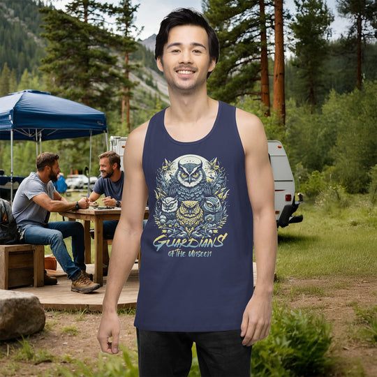 Guardians of the Unseen Tank – Owl Design